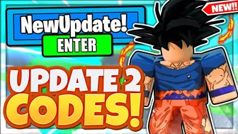 ALL NEW SECRET *UPDATE 2* CODES In Roblox Anime Clash Simulator!