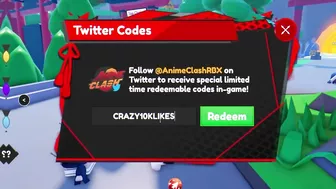 ALL NEW SECRET *UPDATE 2* CODES In Roblox Anime Clash Simulator!