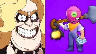 Mr Incredible becoming Canny (WITCH Shelly) Brawl stars