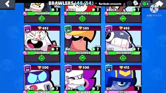 VENDO CONTA BRAWL STARS COM QUASE TODOS OS LENDÁRIOS!