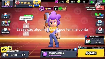 VENDO CONTA BRAWL STARS COM QUASE TODOS OS LENDÁRIOS!