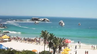 Day one of Western Cape Lifesaving Championship. At Clifton 4th beach from our webcam.