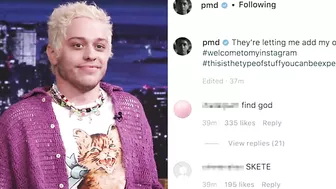 Pete Davidson DELETES Instagram After Kanye West Fans Do THIS