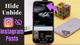 Hide & Unhide Instagram Posts on iPhone (How To in 2022)