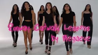 Runway Catwalk Lessons by Megaeye #catwalk #modelling #models @Megaeye  #megaeyemodels