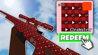 HOW TO GET THE RARE CREATOR SKIN IN ROBLOX ARSENAL..