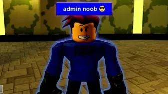 Fighting an ADMIN in Roblox Boxing League