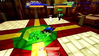 Fighting an ADMIN in Roblox Boxing League