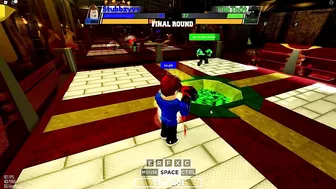 Fighting an ADMIN in Roblox Boxing League