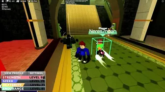 Fighting an ADMIN in Roblox Boxing League