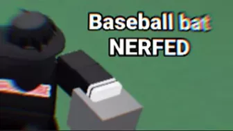 baseball bat got nerfed in roblox bedwars…