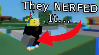 The BASEBALL BAT got NERFED... (Roblox Bedwars)