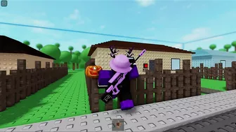 ROBLOX NPCs are becoming smart!  - OLD PUMPKIN BADGE / HALLOWEEN