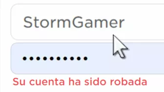 Pase mi contraseña de Roblox..