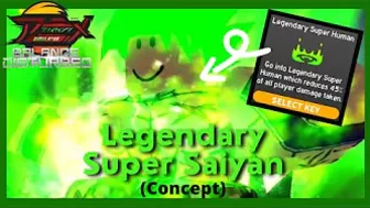 What if Legendary Super Saiyan Has Cutscene | Concept | Roblox Anime Fighting Simulator