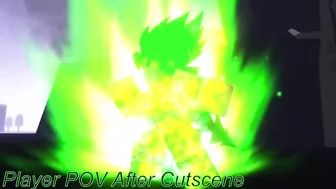 What if Legendary Super Saiyan Has Cutscene | Concept | Roblox Anime Fighting Simulator