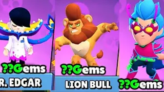 Season 11 Brawl Stars All New Skins Costs Price !!!