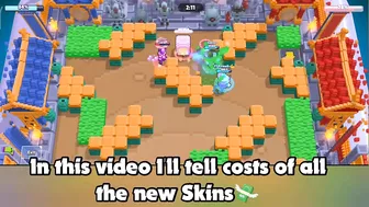 Season 11 Brawl Stars All New Skins Costs Price !!!