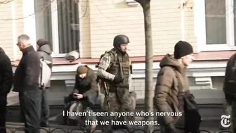 Ukraine’s Civilians Take Up Arms Against Russia’s Invasion