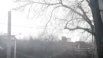 Phone Video Shows Russian Troops Firing In Kharkiv