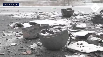 Ukrainian soldiers on front line come under attack | Kharkiv dispatch