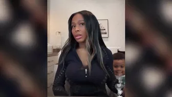 Lil Baby's 'BM' Jayda Cheaves Does Her Hair on Instagram Live! And She Talks With Fans! ????