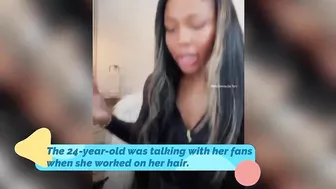 Lil Baby's 'BM' Jayda Cheaves Does Her Hair on Instagram Live! And She Talks With Fans! ????