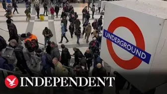 Underground strike causes travel chaos in London