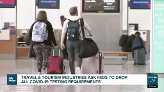 Travel and tourism industries call on the federal government to remove COVID-19 testing requirements