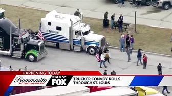 Trucker convoy protesting COVID mandates will travel through St. Louis Tuesday