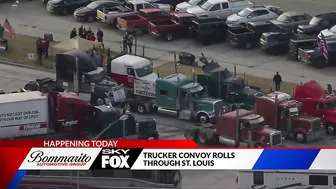 Trucker convoy protesting COVID mandates will travel through St. Louis Tuesday