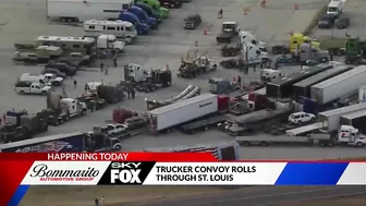 Trucker convoy protesting COVID mandates will travel through St. Louis Tuesday