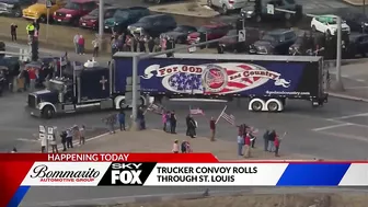 Trucker convoy protesting COVID mandates will travel through St. Louis Tuesday