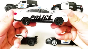 Various Diecast Police Models | Welly Model Cars and SUVs | 4K | Jan and Toys