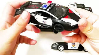 Various Diecast Police Models | Welly Model Cars and SUVs | 4K | Jan and Toys