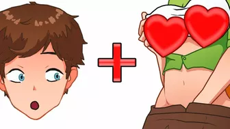 ???? Steve + Alex - All Clothes = ?? | Minecraft Anime Animation