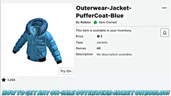 how to get the NEW free jackets on roblox 2022