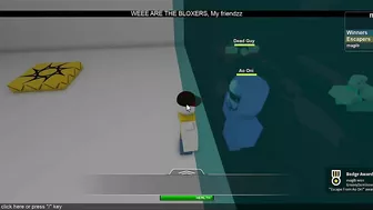 ROBLOX NPCs are becoming smart!  - LIMBO BADGE and ESCAPED FROM AO ONI BADGE