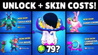 Brawl Stars #Biodome Update New Skins Unlocking Animation | Brawl Stars Season 11 Skins Cost!