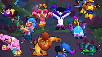 ALL BIODOME NEW SKINS Winning and Losing Animation, Price, Release Date | Brawl Stars