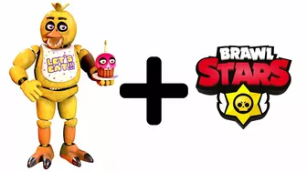 CHICA + BRAWL STARS =??? | FNAF ANIMATION PART 24