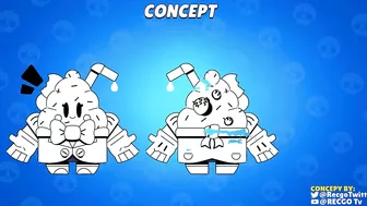 Brawl Stars: Ice Brawler, Icon & Pins | Brawler Concept