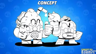 Brawl Stars: Ice Brawler, Icon & Pins | Brawler Concept