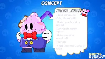 Brawl Stars: Ice Brawler, Icon & Pins | Brawler Concept