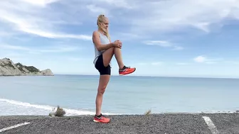 Post Run Stretching:  Hamstrings w/ASICS Athlete Nicole van der Kaay