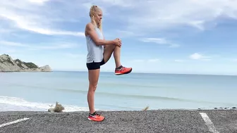 Post Run Stretching:  Hamstrings w/ASICS Athlete Nicole van der Kaay