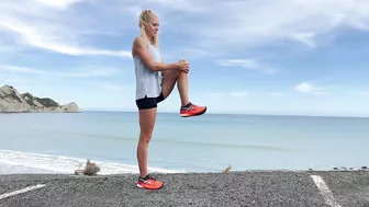 Post Run Stretching:  Hamstrings w/ASICS Athlete Nicole van der Kaay