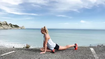 Post Run Stretching: Pigeon Pose w/ASICS Athlete Nicole van der Kaay