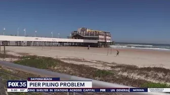 Portion of Daytona Beach Pier closed due to damage