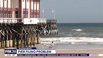 Portion of Daytona Beach Pier closed due to damage